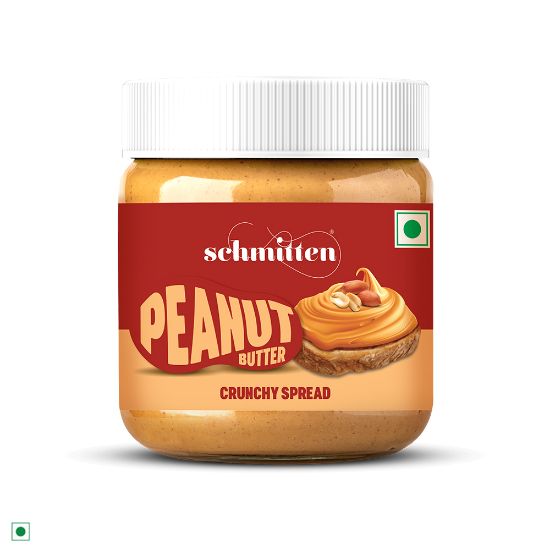 Picture of Schmitten Peanut Butter Crunchy Spread, 340 g (Pack of 1)