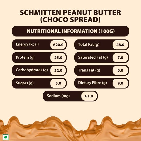 Picture of Schmitten Peanut Butter Choco Spread, 340 g (Pack of 1)