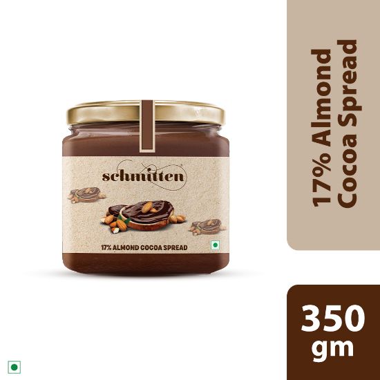 Picture of Schmitten Cocoa Spread Almond 17%, 350 g (Pack of 1)