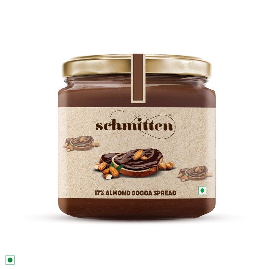 Picture of Schmitten Cocoa Spread Almond 17%, 350 g (Pack of 1)