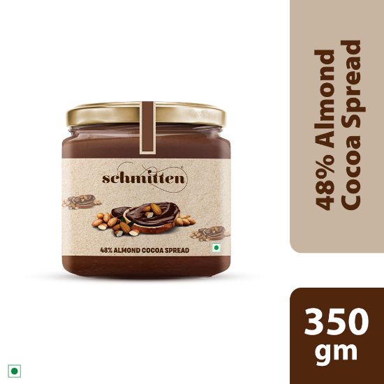 Picture of Schmitten Cocoa Spread Almond 48%, 350 g (Pack of 1)