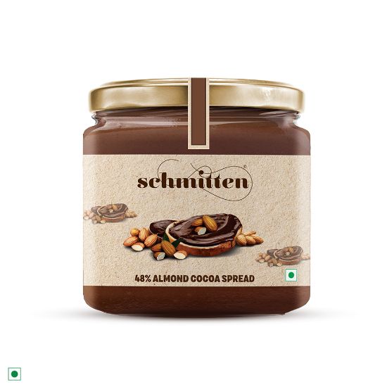 Picture of Schmitten Cocoa Spread Almond 48%, 350 g (Pack of 1)