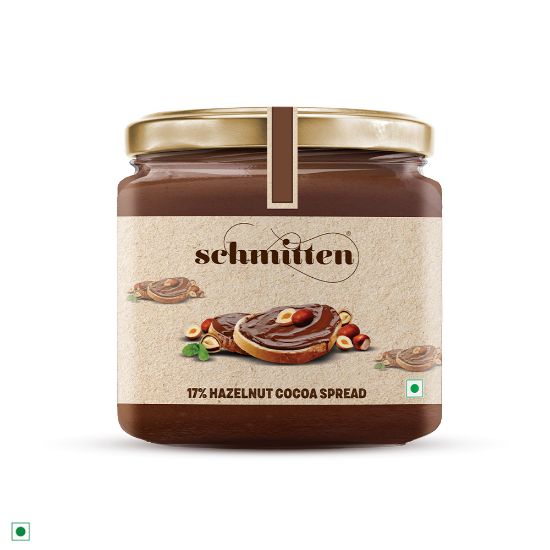 Picture of Schmitten Cocoa Spread Hazelnut 17%, 350 g (Pack of 1)