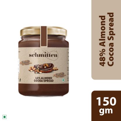 Picture of Schmitten Cocoa Spread Almond 48%, 150 g (Pack of 1)