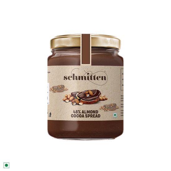 Picture of Schmitten Cocoa Spread Almond 48%, 150 g (Pack of 1)