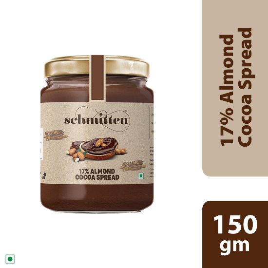 Picture of Schmitten Cocoa Spread Almond 17%, 150 g (Pack of 1)