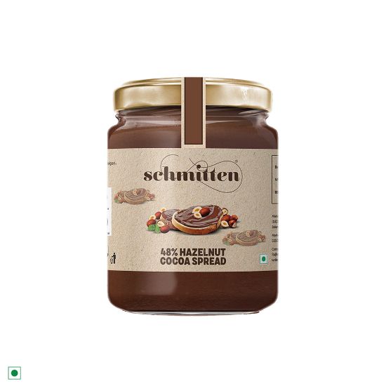 Picture of Schmitten Cocoa Spread Hazelnut 48%, 150 g (Pack of 1)