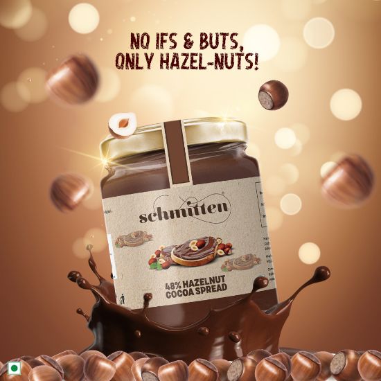 Picture of Schmitten Cocoa Spread Hazelnut 48%, 150 g (Pack of 1)