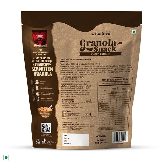 Picture of Schmitten Granola Snack (Choco Crunch, 250g X 1 Pouch)