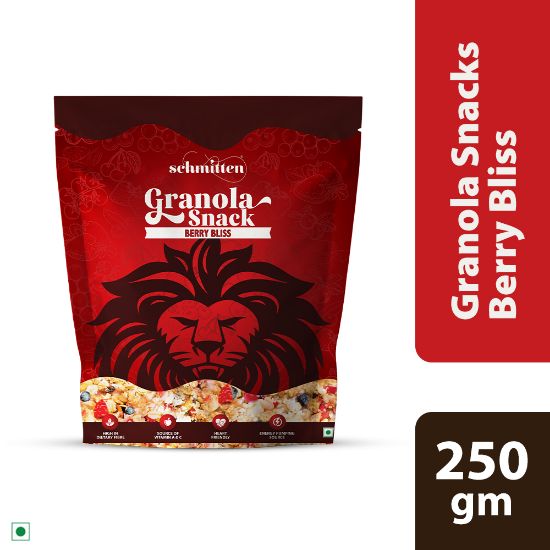 Picture of Schmitten Granola Snack (Berry Bliss, 250g X 1 Pouch)