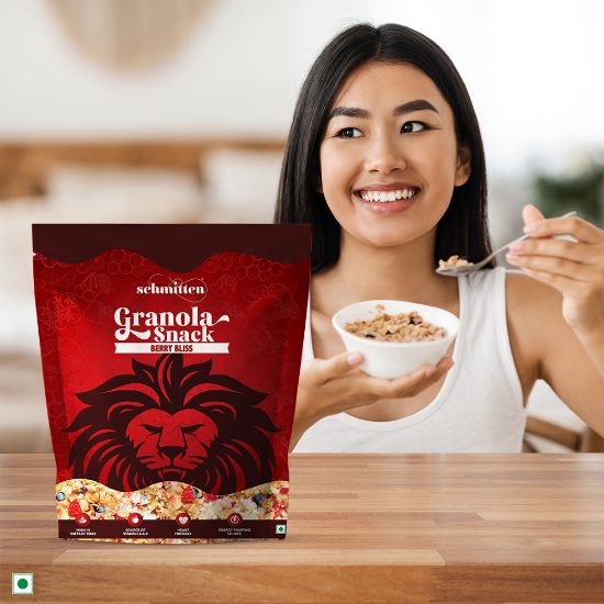 Picture of Schmitten Granola Snack (Berry Bliss, 250g X 1 Pouch)