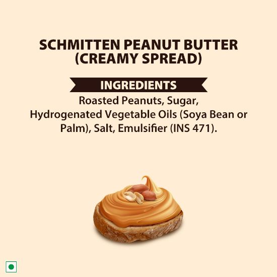 Picture of Schmitten Peanut Butter Creamy Spread, 340 g (Pack of 1)