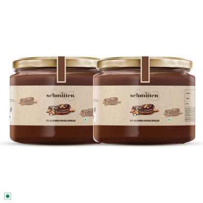 Picture of Schmitten Cocoa Spread Almond 17%, 350 g (Pack of 2)