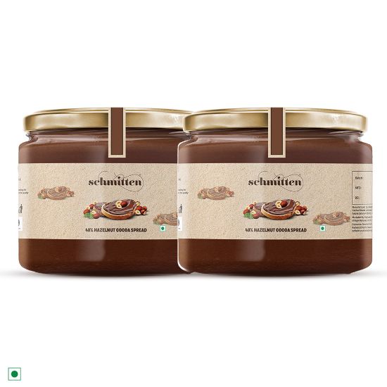 Picture of Schmitten Cocoa Spread Hazelnut 48%, 350 g (Pack of 2)