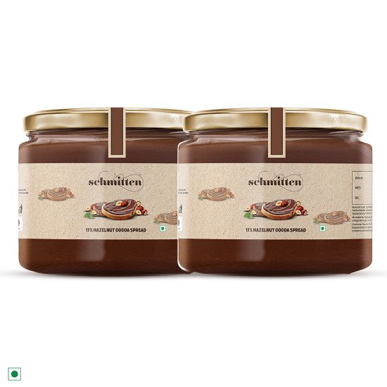 Picture of Schmitten Cocoa Spread Hazelnut 17%, 350 g (Pack of 2)