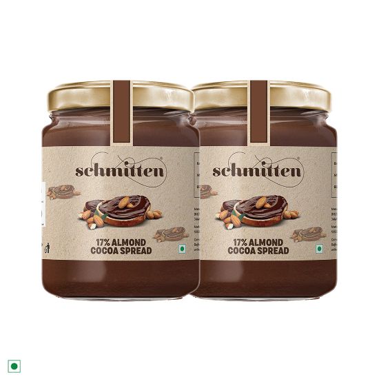 Picture of Schmitten Cocoa Spread Almond 17%, 150 g (Pack of 2)