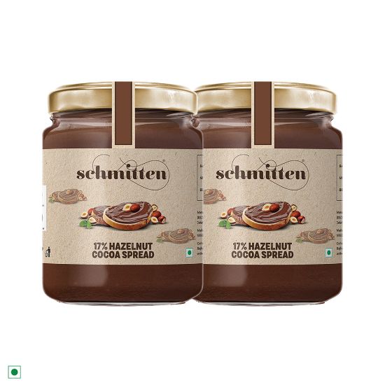 Picture of Schmitten Cocoa Spread Hazelnut 17%, 150 g (Pack of 2)