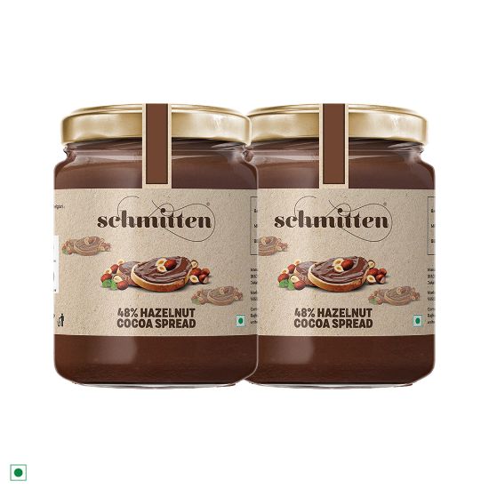 Picture of Schmitten Cocoa Spread Hazelnut 48%, 150 g (Pack of 2)